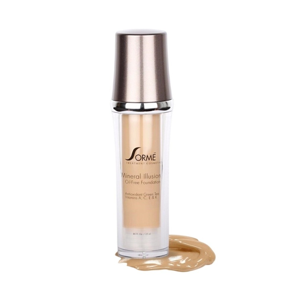 Sorme Mineral Illusion Oil-Free Foundation 712 Beige‎ Nude 0.8oz New in Box